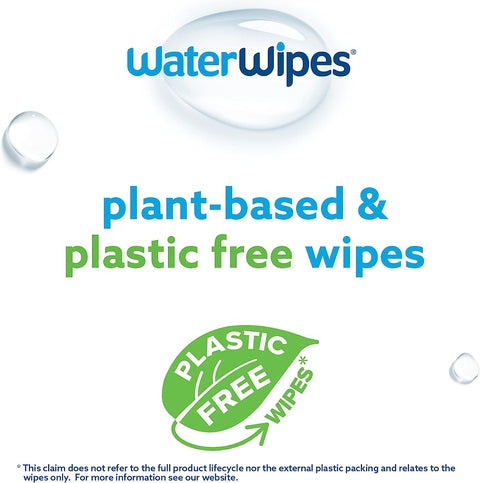 WaterWipes Biodegradable Unscented Wipes, Value Box, 6 Packs of 60