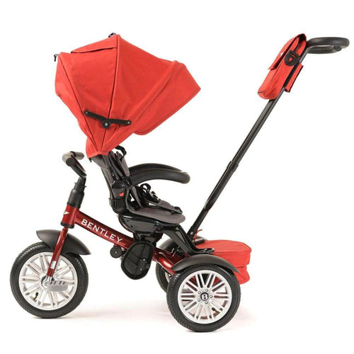 BENTLEY 6-in-1 Baby Tricycle and Stroller - Dragon Red
