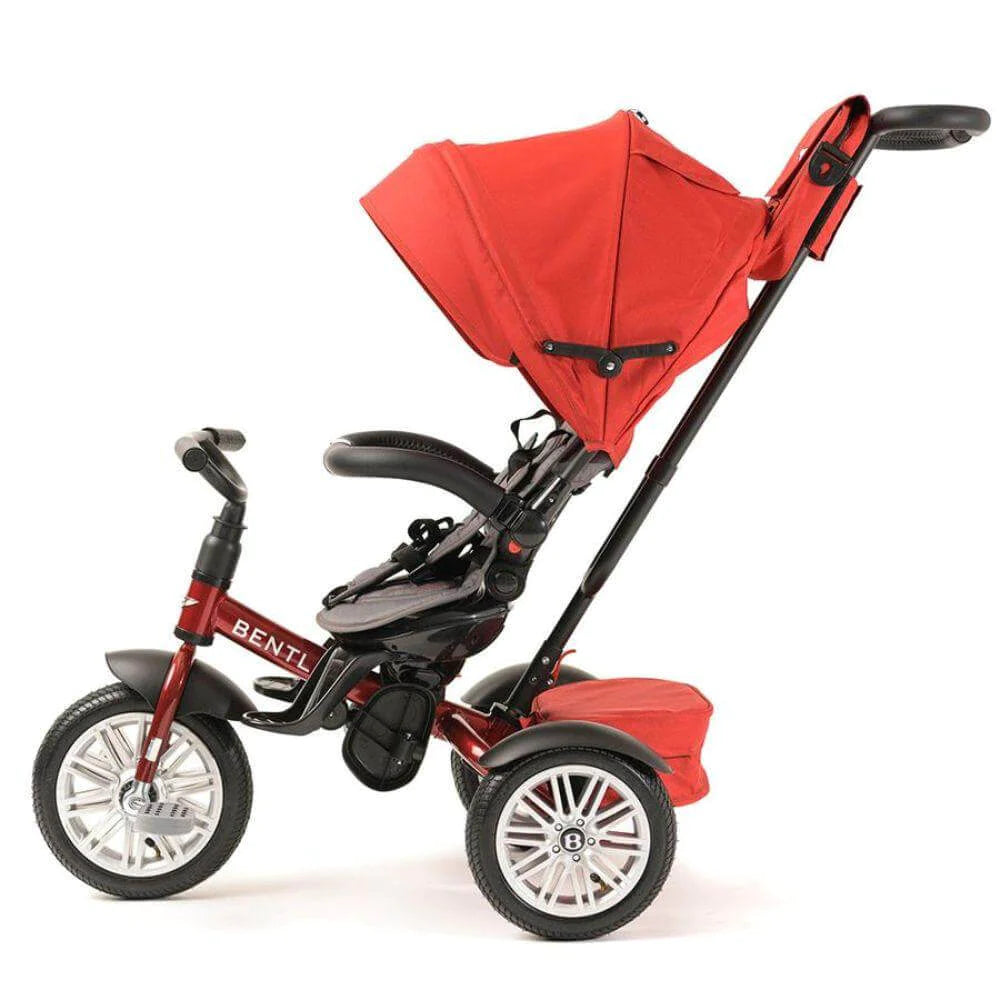 BENTLEY 6-in-1 Baby Tricycle and Stroller - Dragon Red