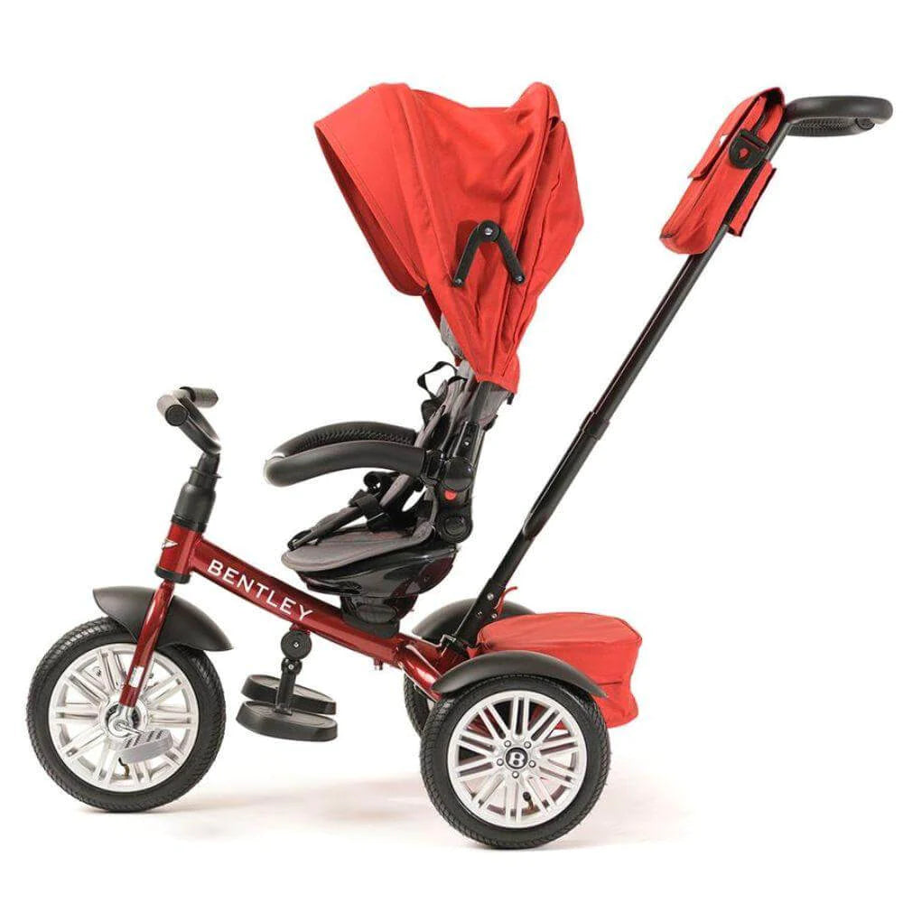 BENTLEY 6-in-1 Baby Tricycle and Stroller - Dragon Red