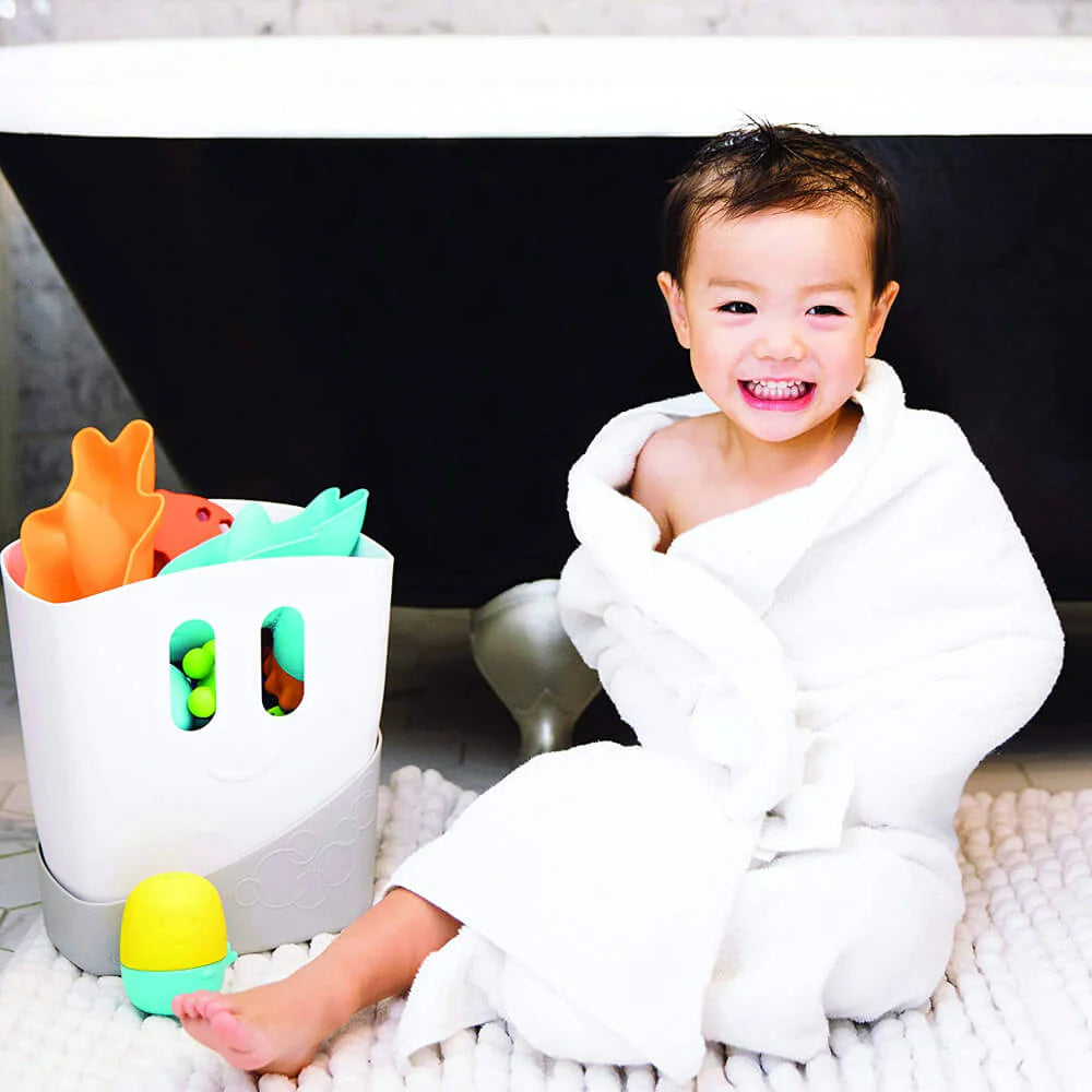 Freestanding Bath Toy Organizer - Blue