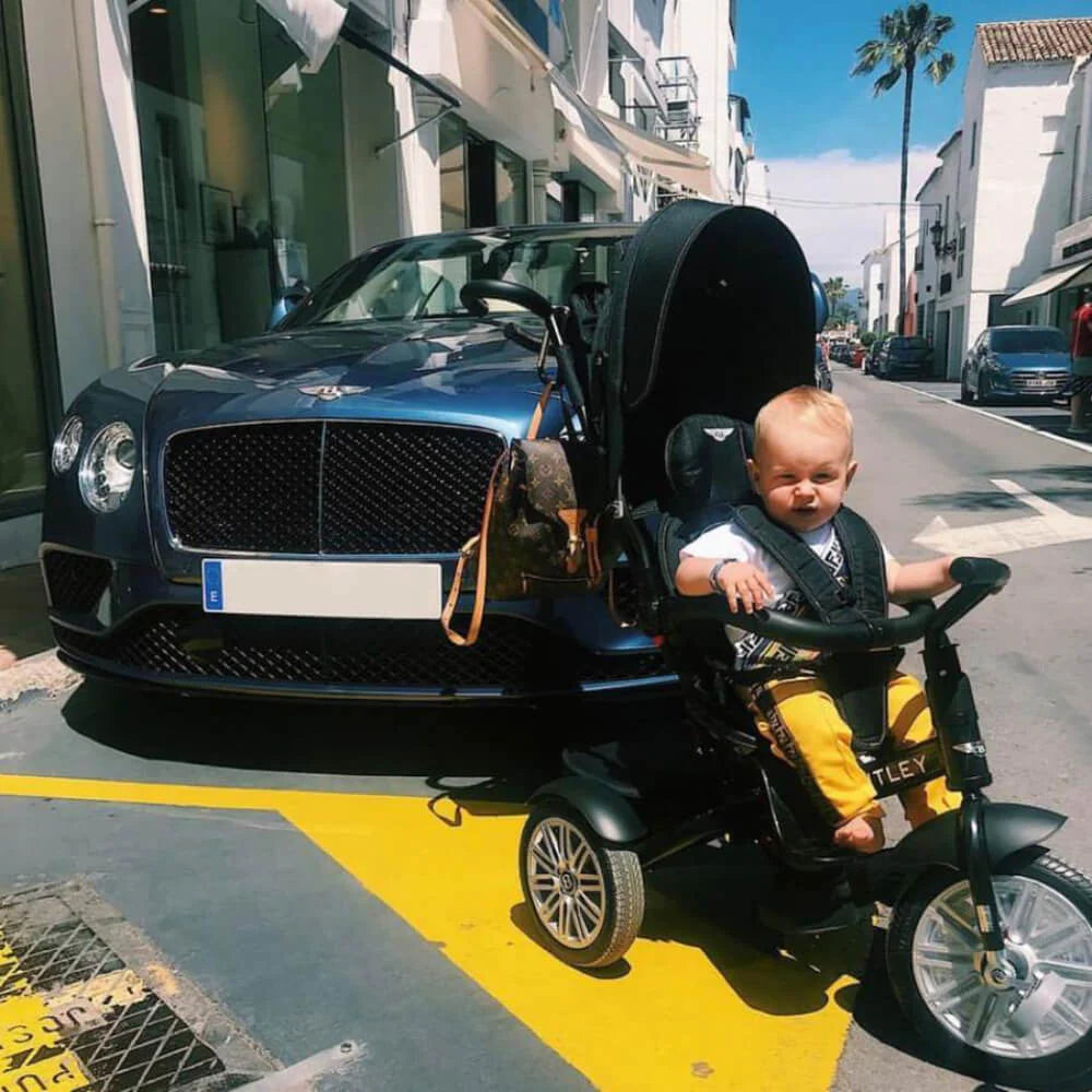 BENTLEY 6-in-1 Baby Stroller Onyx Black