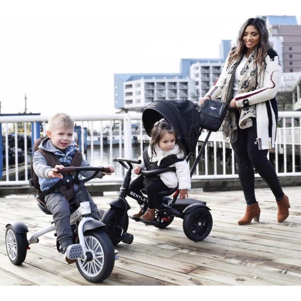 BENTLEY 6-in-1 Baby Stroller Onyx Black
