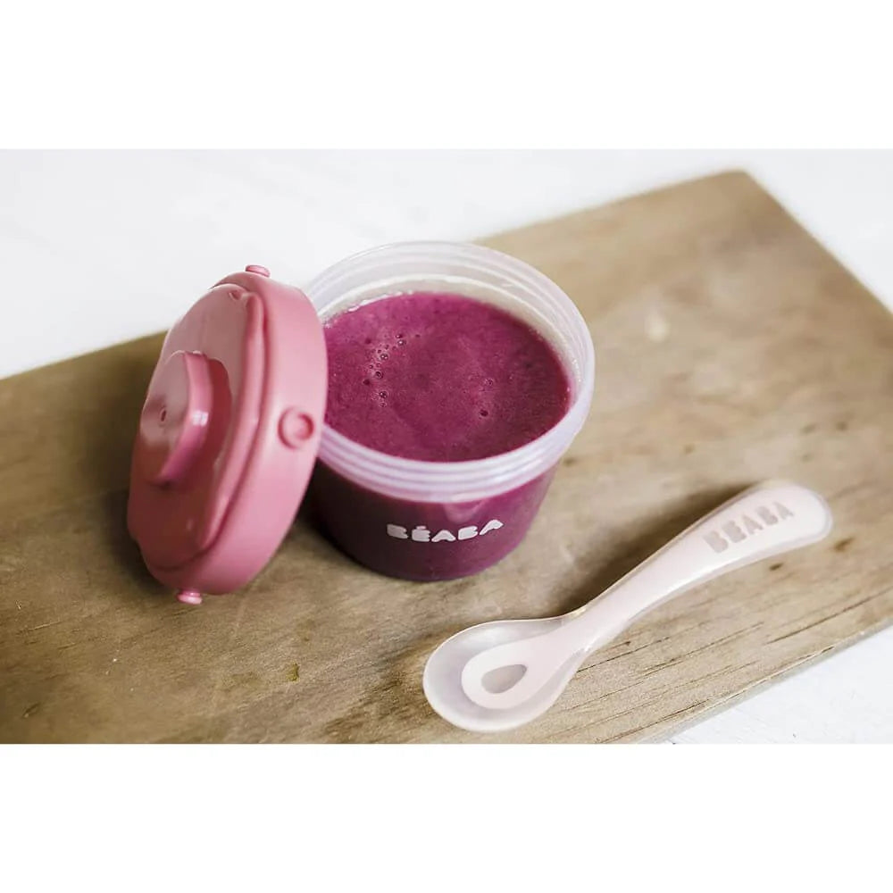 Beaba Baby 2nd Age Silicone Spoon, 8m+