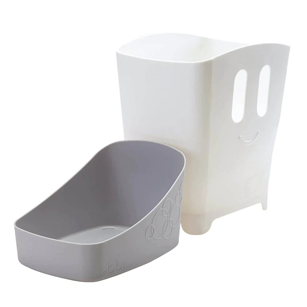 Freestanding Bath Toy Organizer - Grey