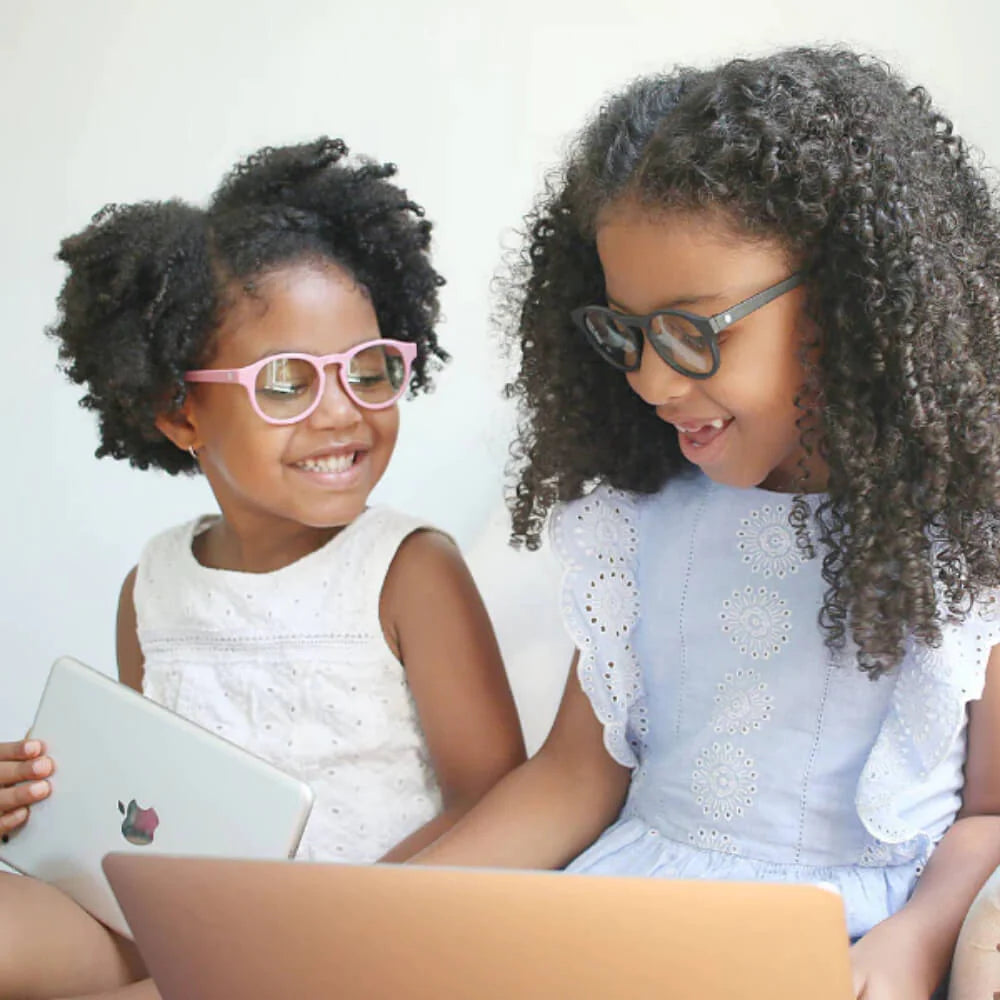 Babiators Blue Light Screen Saver Keyhole Glasses - Black Ops Black